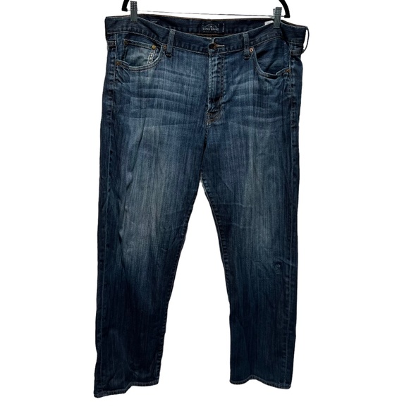 Lucky Brand Other - Lucky Brand Men’s 361 Vintage Straight Dark Wash Faded Jeans Size 40x30